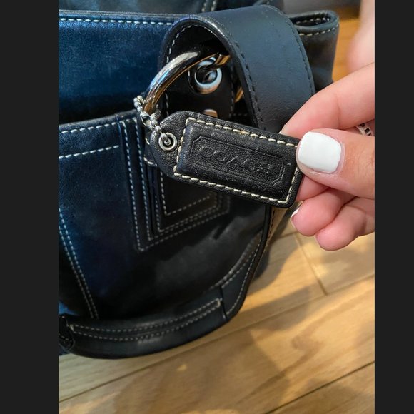 COACH black purse